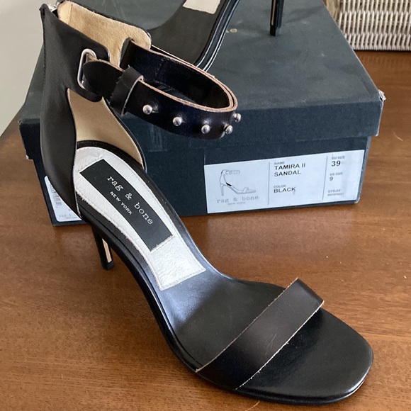 🆕 rag & bone Tamara II Black Stilettos 🆕 - Picture 5 of 8